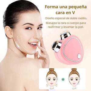 MASAJEADOR FACIAL CON MICROCORRIENTE