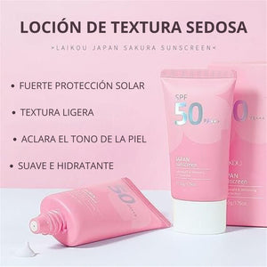 BLOQUEADOR SOLAR JAPAN SAKURA LAIKOU SPF 50.